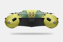 GLADIATOR B 420 LIGHT B Зелено-оливковый моторная лодка ПВХ Фанерный пайол, фото 5