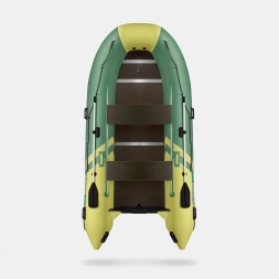 GLADIATOR B 420 LIGHT B Зелено-оливковый моторная лодка ПВХ Фанерный пайол, фото 4