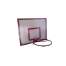 Изображение товара Щит баскетбольный ПВХ пластик Palight 10 мм, тренировочный с основанием, 1,20*0,90 м.