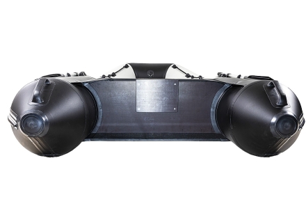 Броня-320 С белый-черный (Лодка ПВХ под мотор с усилением), фото 7