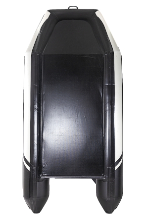 Броня-320 С белый-черный (Лодка ПВХ под мотор с усилением), фото 9