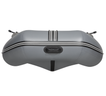 Моторная лодка ПВХ Фрегат 370 F Зеленый с фальшбортом