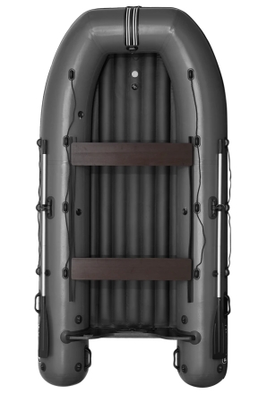 Моторная лодка ПВХ Фрегат 390 Air (НДНД) Серый, фото 1