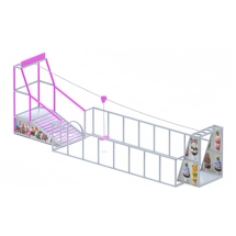 Детский троллей для помещения (10 м)