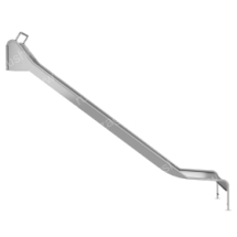 Горка из нержавеющей стали с прямым скатом высотой 2000 мм и шириной 2045 мм Горка из нержавеющей стали с прямым скатом высотой 2000 мм и шириной 2045 мм