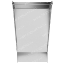 Горка из нержавеющей стали с прямым скатом высотой 2000 мм и шириной 2045 мм Горка из нержавеющей стали с прямым скатом высотой 2000 мм и шириной 2045 мм