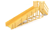 Зимняя горка Савушка Зима Wood 2 (скат 5м) Зимняя горка Савушка Зима Wood 2 (скат 5м)