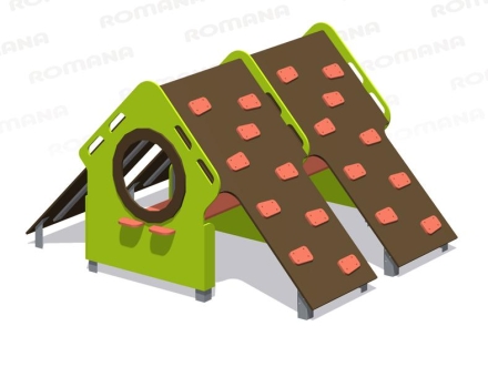 Игровой домик Romana 115.44.00_30.07 для детских площадок, фото 1