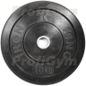 Изображение товара Диск для кроссфита (бампер) черный 15 кг