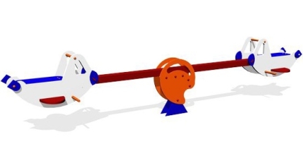 Качалка-балансир Пилот КЧ024 для детской площадки, фото 1