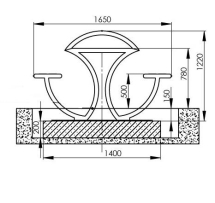Стол и скамейки