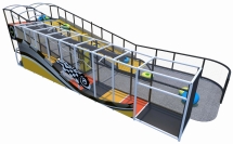 Тюбинговая горка Гонки