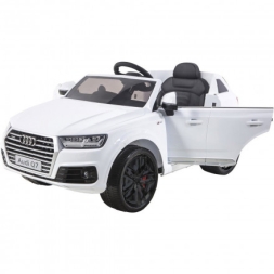 Детский электромобиль Audi Q7 LUXURY 2.4G - White - HL159-LUX-W, фото 5