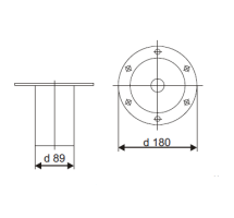 Стойки волейбольные телескопические на стаканах S-109-2 Стойки волейбольные телескопические на стаканах S-109-2