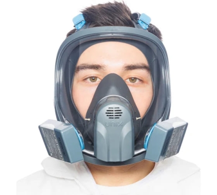 Панорамная маска UNIX 6100 с химстойким покрытием, 2 рост 102-024-0007, фото 10