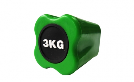 Бодибар FT 3 кг светло-зеленый наконечник, фото 8