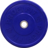 Изображение товара Диск для штанги каучуковый, синий, PROFI-FIT D-51, 20 кг
