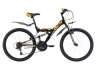Изображение товара Велосипед Black One Ice FS 24 черно-желтый