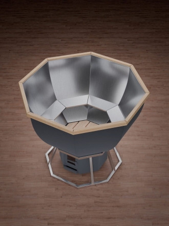 Банный чан KELLEK Siberic AISI 304 на 2-4 человека графит, фото 2