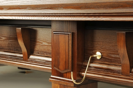 Бильярдный стол - Президент III 10 Футов, Русская пирамида, Super Stone 40 мм, фото 5