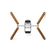 Качели семья (Лиственница темный) ИО 11.Р.07.01-Л.И1.01 Качели семья (Лиственница темный) ИО 11.Р.07.01-Л.И1.01