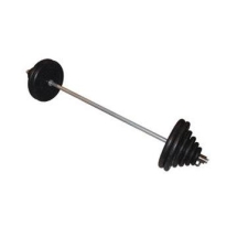 Штанга тренировочная 129,5 кг (диски евро-классик) Штанга тренировочная 129,5 кг (диски евро-классик)