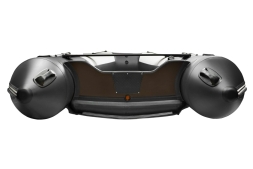 YACHTMAN-340 НДНД (Яхтман) белый-черный (лодка ПВХ нднд под мотор с усилением), фото 6