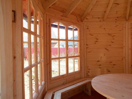 Закрытая беседка МЕЧТА ПОЭТА, фото 16