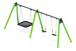 Качели М3 (зеленый) ИО 13.М.06.03.03.01-02, фото 3