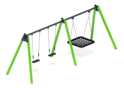 Качели М3 (зеленый) ИО 13.М.06.03.03.01-02, фото 2