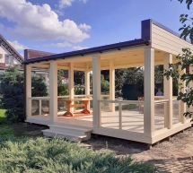 Прямоугольная беседка ГРЕЦИЯ Прямоугольная беседка ГРЕЦИЯ