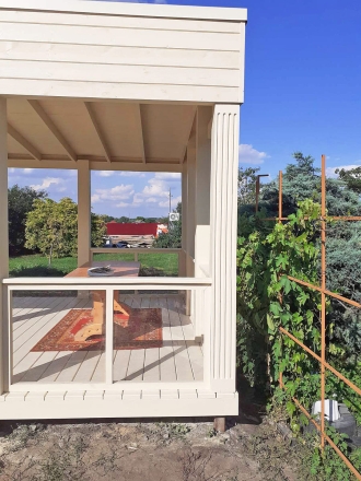 Прямоугольная беседка ГРЕЦИЯ, фото 4