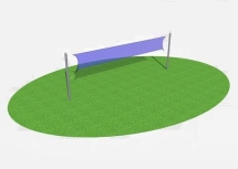 Стойки волейбольные (2шт+сетка) СВС-99 Стойки волейбольные (2шт+сетка) СВС-99