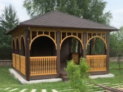 Квадратная беседка КАПРИЗ, фото 1