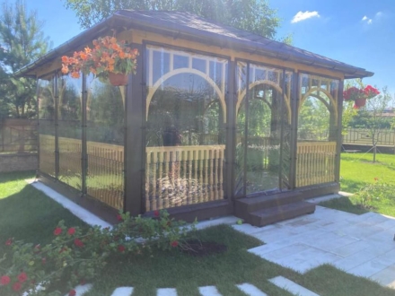 Квадратная беседка КАПРИЗ, фото 3