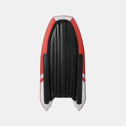 GLADIATOR E 350 PRO AIR Красно-белый моторная лодка ПВХ, фото 3