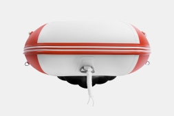 GLADIATOR E 350 PRO AIR Красно-белый моторная лодка ПВХ, фото 8