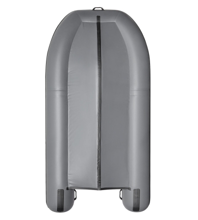 Моторная лодка ПВХ Фрегат 370 F Серый с фальшбортом, фото 2