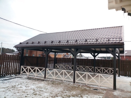 Навес Дарк Базовая комплектация, фото 2