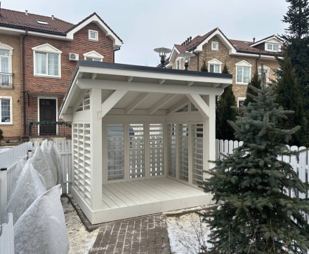 Навес для техники АРНЕДО Несущий каркас, фото 3