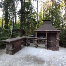 Печь Аристократ 824 Радиальный кирпич красный