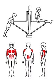 ZOV-014 Параллельные брусья, фото 3