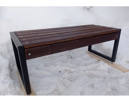 Скамейка TORUDA «Бавария» без спинки 0,6м, фото 1