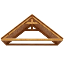 Крыша деревянная к Таити