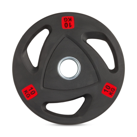 Диск 51 мм. NEO обрезиненный с 3-мя хватами  10 кг (модель: D3), фото 1