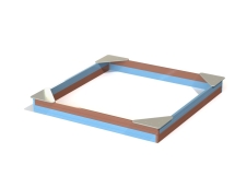 МФ 3.017 Песочница L=2500 мм