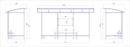 Автобусный павильон &quot;Стандарт-4&quot;, фото 3