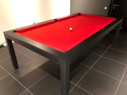 БИЛЬЯРДНЫЙ СТОЛ 6 ФУТОВ "ПОЖАРСКИЙ" ХАЙ-ТЕК STYLE (пул), фото 1