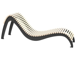 Скамейка парковая SF-S12, фото 3