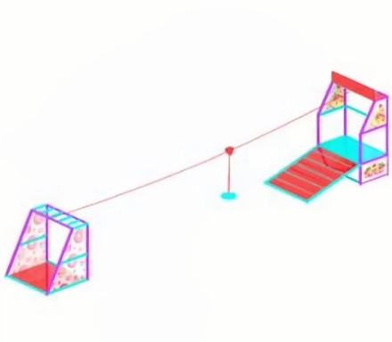 Детский троллей для помещения (10-12 м), фото 2